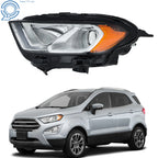 Chrome Halogen Headlights with DRL for Ford EcoSport (2018–2023)