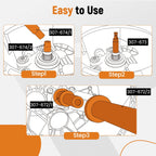 Dual Clutch Transmission Oil Seal Tool for Ford Fiesta Focus