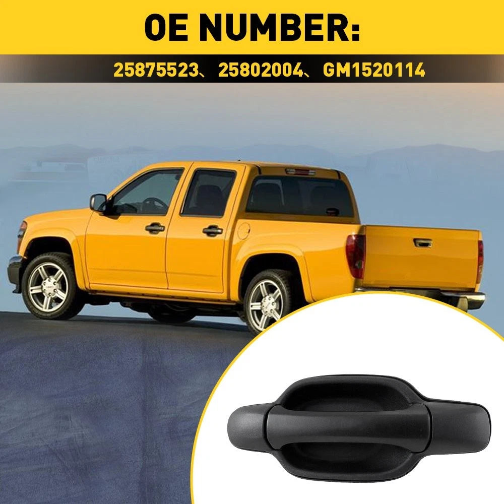 Exterior Door Handle for GMC Canyon (2004-2012) Left Side Black