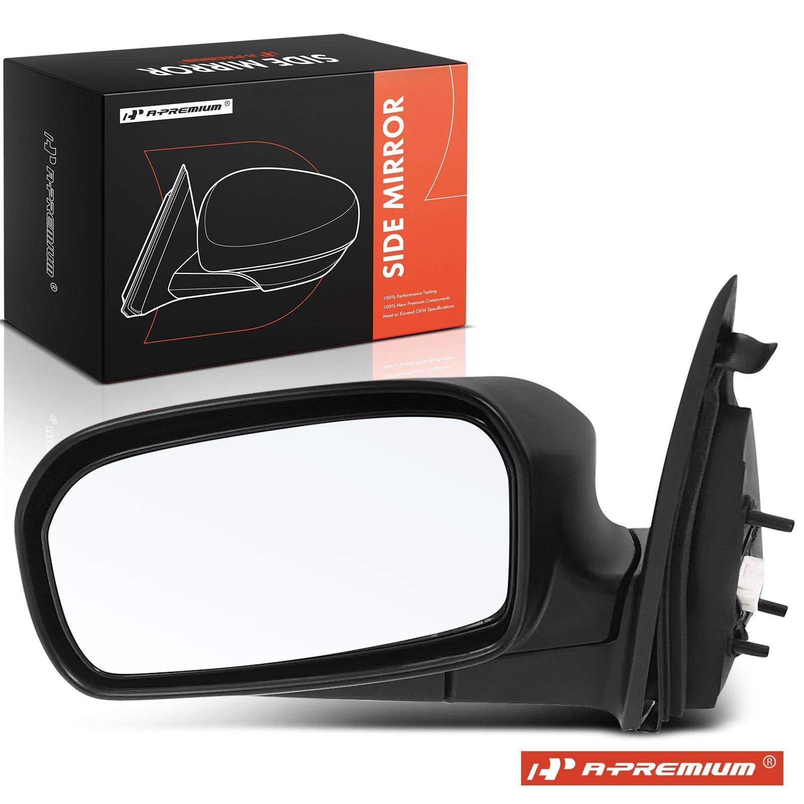 Driver Mirror with Power Adjust & Manual Folding for Honda Civic (2006–2015)