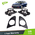 Set of 2 Fog Light Lamp Covers for Acura TSX (2009–2010)