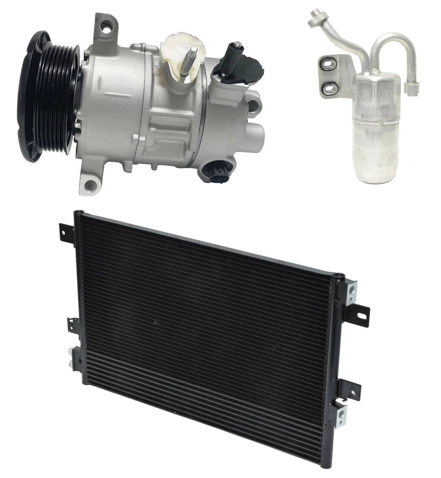 AC Compressor Kit With Condenser for Dodge Caliber 1.8L (2007–2012)