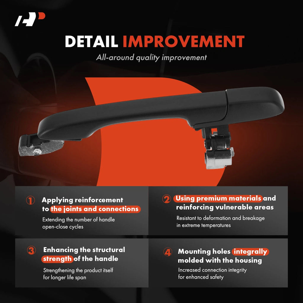 Rear RH Exterior Door Handle for Honda CR-V (2002–2006)