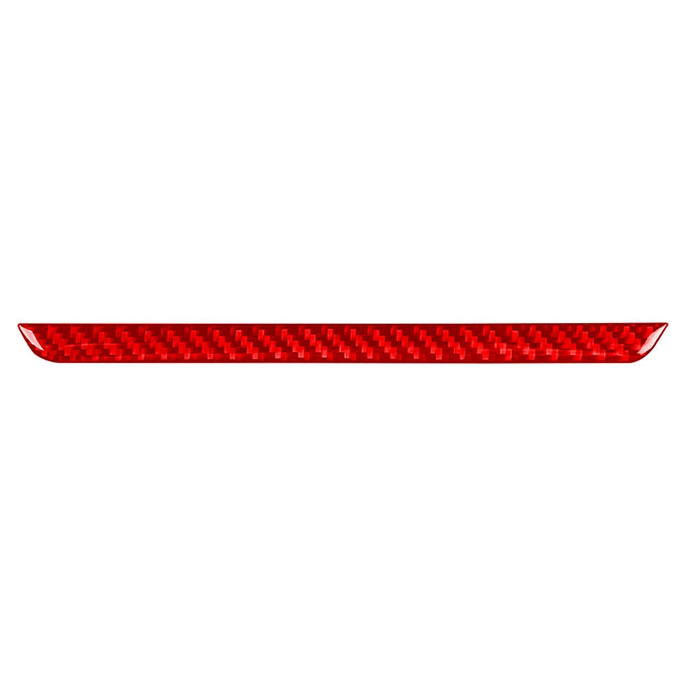 Radio CD Lower Panel Cover Trim Strip for Volkswagen Passat B5 (2001–2005) Red