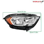 Halogen Headlight for Ford EcoSport (2018–2022) Right Side