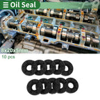 Oil Seal Ring for Various Models (8x20x5mm, NBR Rubber, High Pressure)