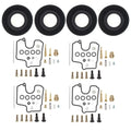 4X Carburetor Gasket Jet Repair Kit for Suzuki SV650 SV650S (1999–2002)