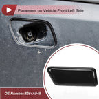 Front Left Washer Nozzle Cover Cap for Mitsubishi Outlander (2006–2018) Black