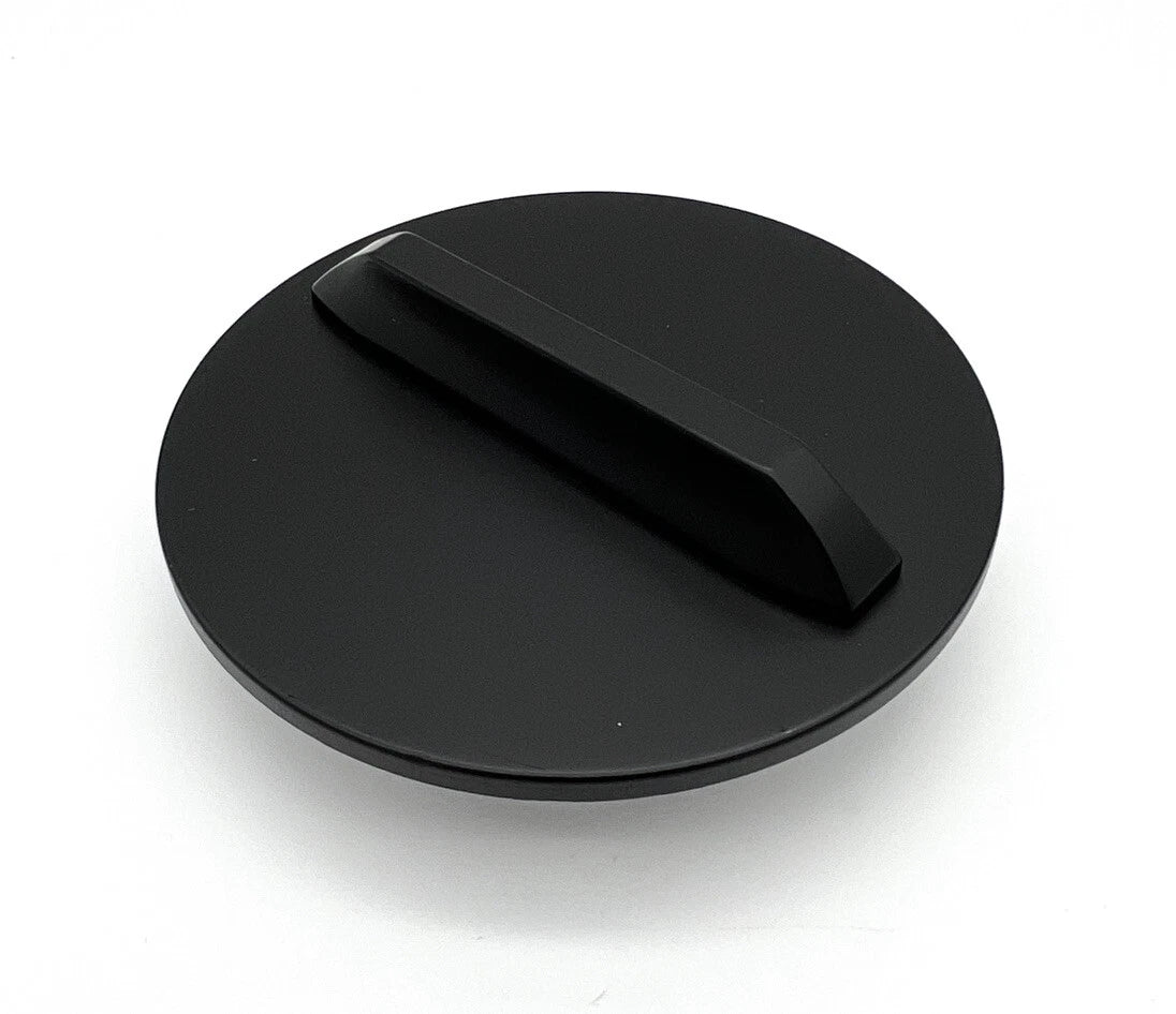 Gas Fuel Cap Flat Matte Black Replacement for 1965–1967 Chevy Nova