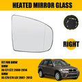 Passenger Side Mirror Glass for BMW X5 E70 (2007–2013) Auto Dimming Heated