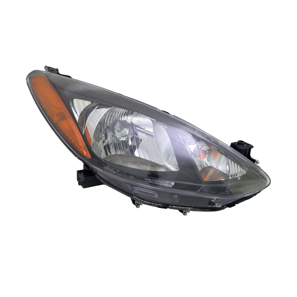 Replacement Passenger Side Headlight Lens/Housing For 2011-2014 Mazda Mazda 2