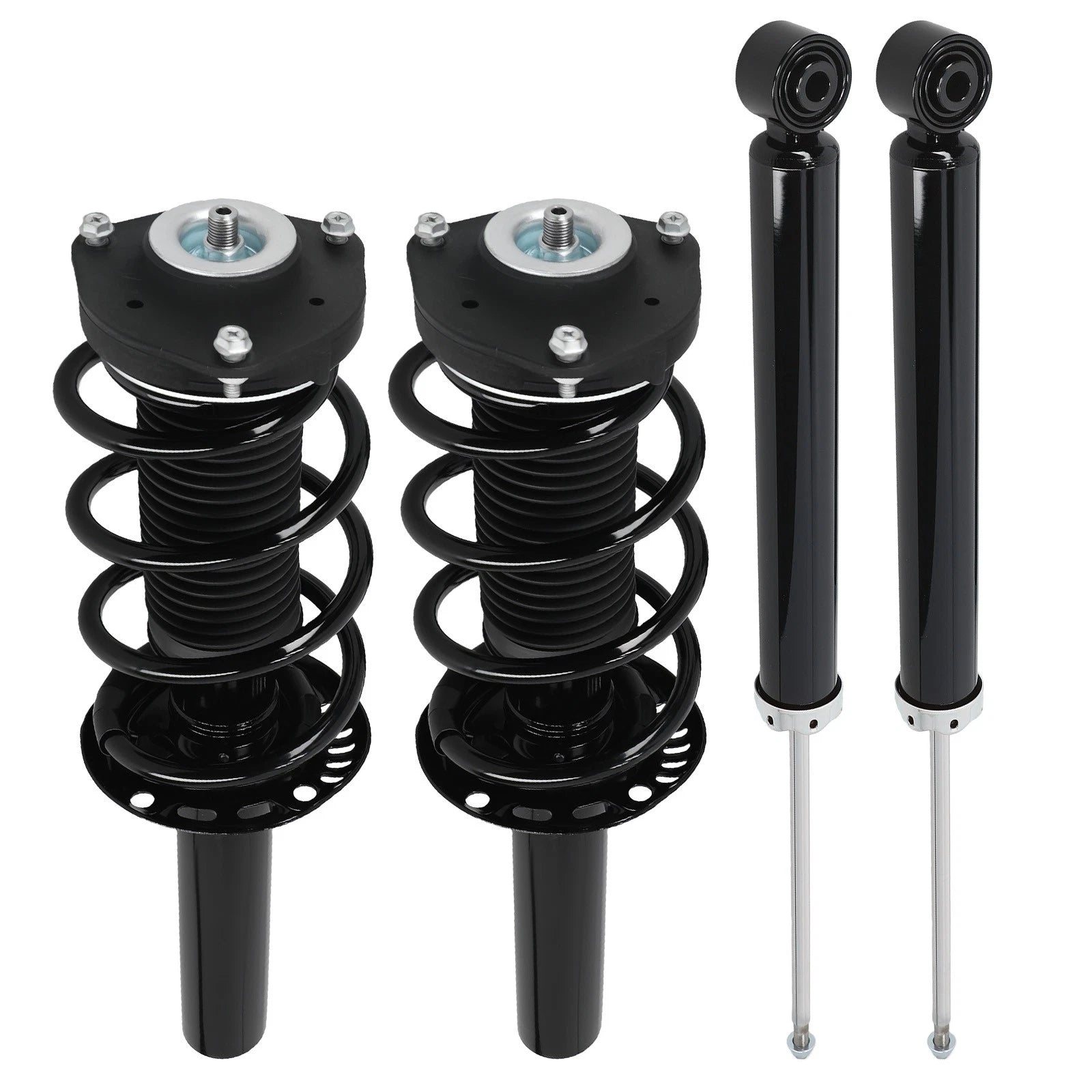 Front & Rear Complete Struts & Coil Springs For VW Tiguan Limited 2017-2018