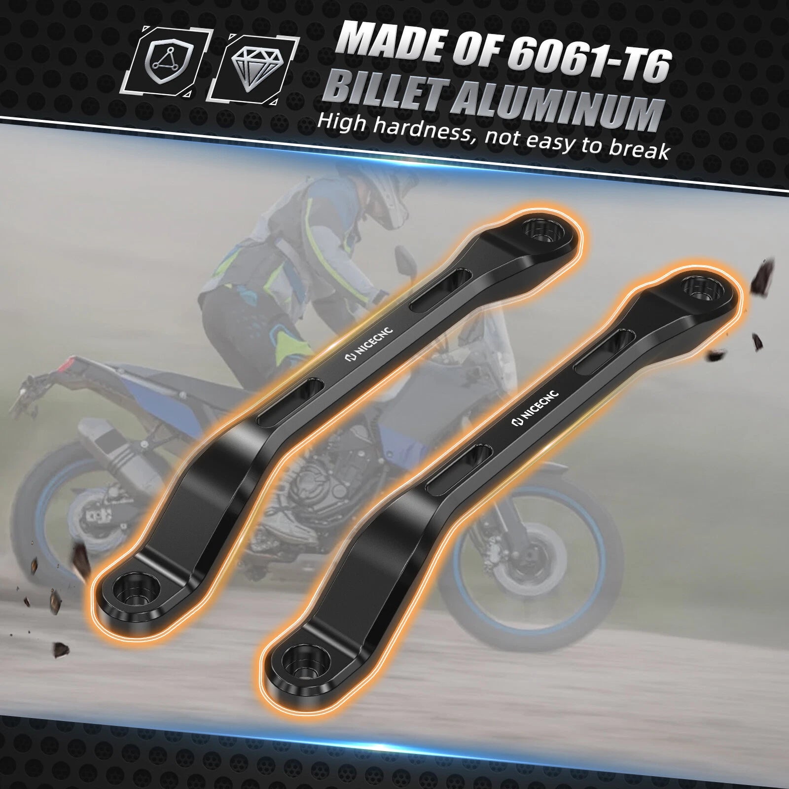 Passenger Rear Grab Handle for Yamaha Tenere 700 XTZ700 XTZ07 (2019–2024)