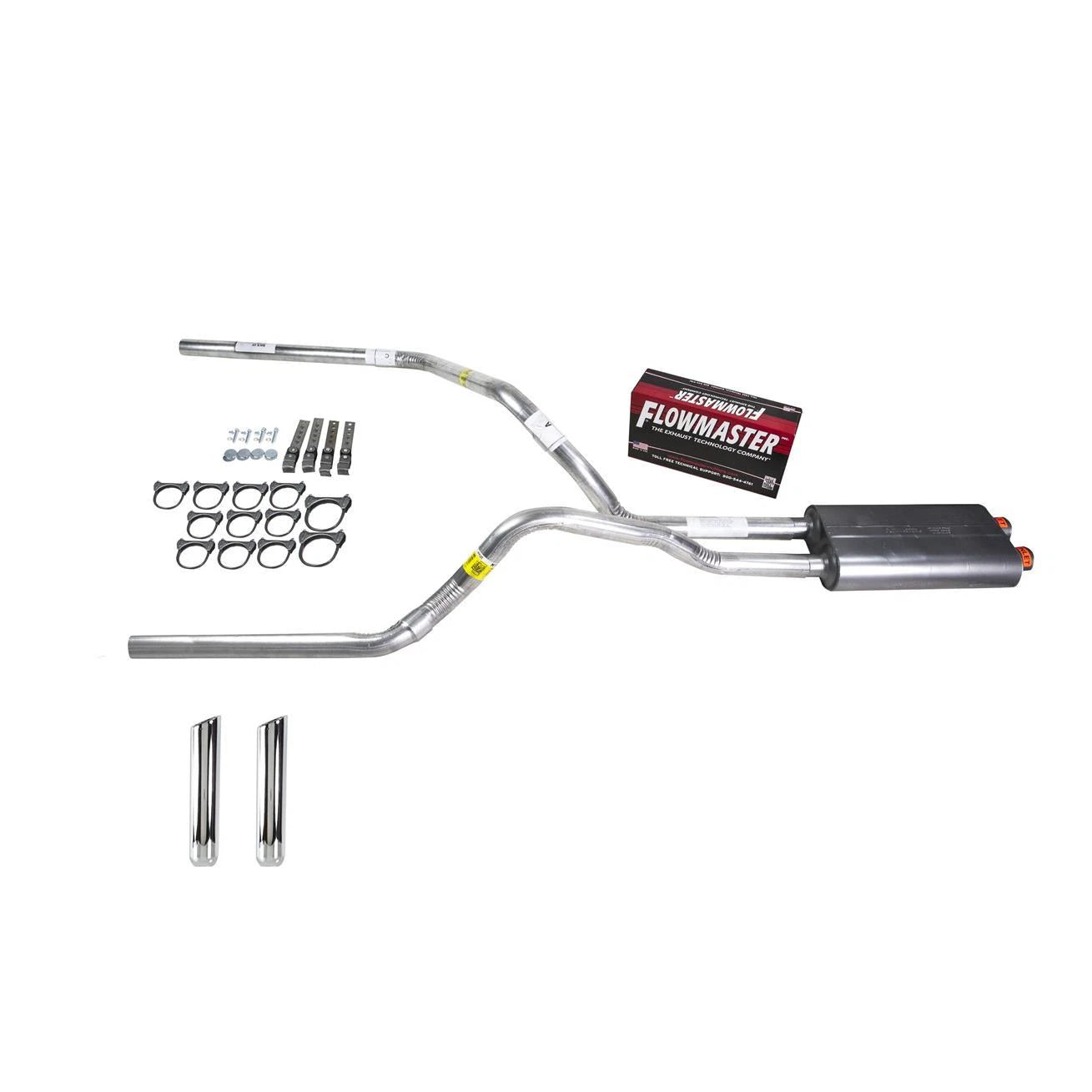Flowmaster 50 Dual Exhaust for Chevrolet GMC Truck 6.0L/8.1L (2001–2006)