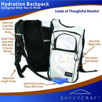 2L Insulated Hydration Pack for Hiking Bike Rave (SavvyCraft)