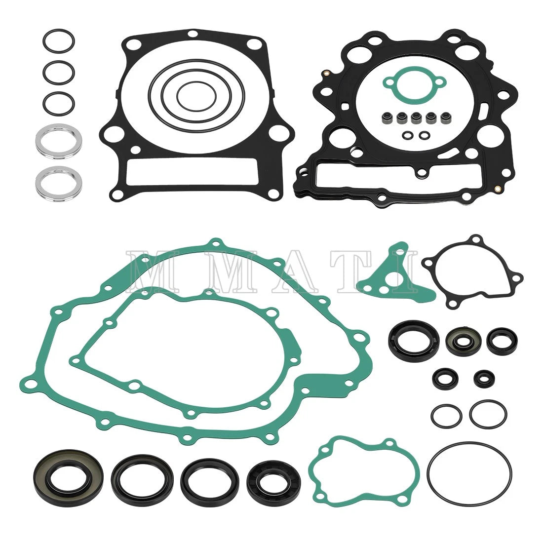 Complete Gasket Set & Oil Seal Kit for Yamaha Rhino Grizzly 660 (2002–2008)