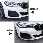 Front Bumper Lip Wrap Corner Protector for BMW 5 Series G30 G31 (2017-2023)