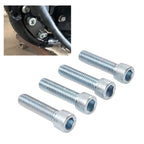 4X Footpeg Passenger Bracket Bolt Screw for Harley Sportster XL883 XL1200 (2004–2023)