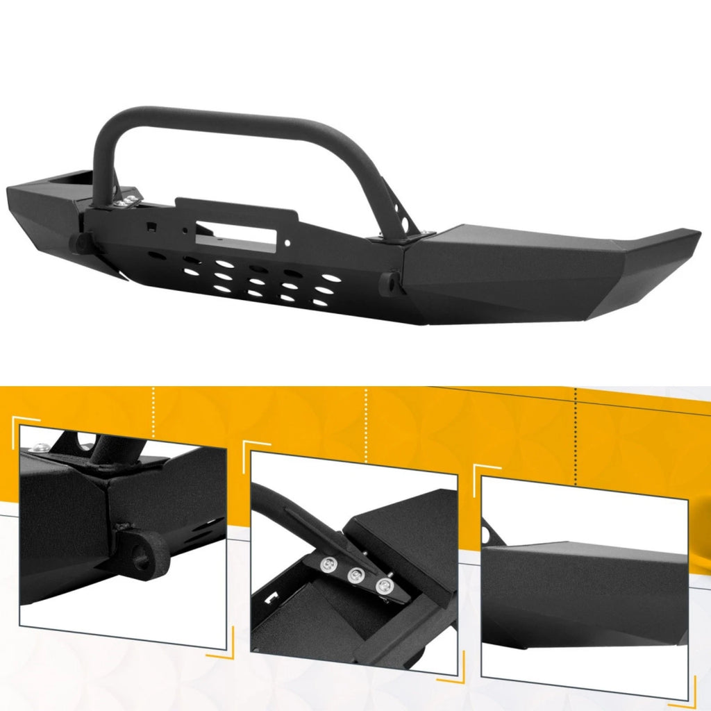 Front Winch Bumper with Bull Bar for Mazda B2300 B2500 B3000 B4000 (1998–2009)