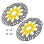 2x Front Brake Rotor Disc 11.8" for Harley Touring Electra Glide (2008-2019)