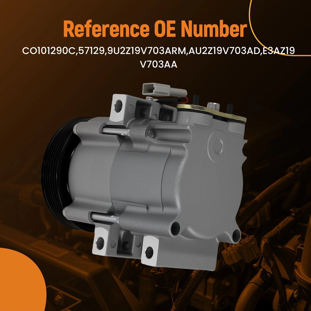 A/C Compressor for Ford F150 F250 F350 Crown Vic Mustang (1994–2007)