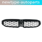 Gloss Black Diamond Front Kidney Grille for BMW G20 G21 (2019–2022)