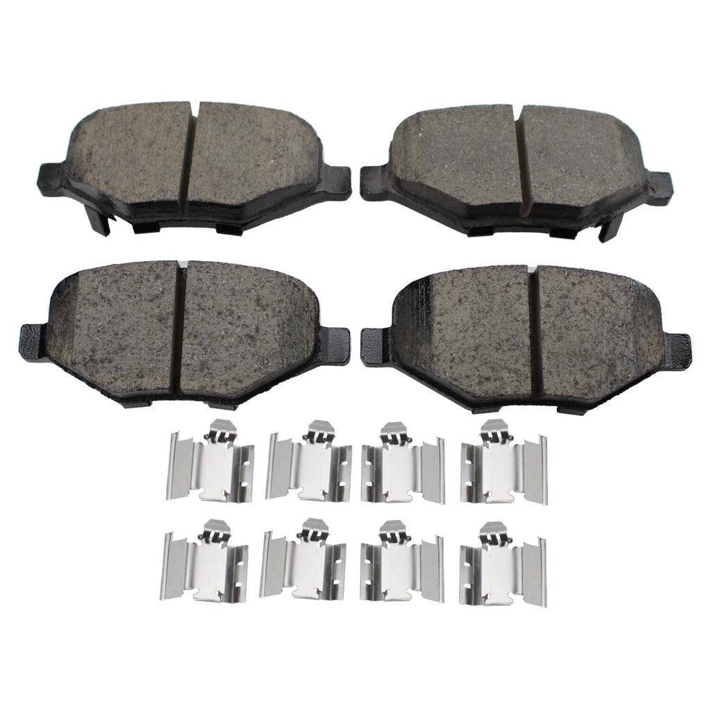Akebono ProACT Rear Ceramic Disc Brake Pads for Chrysler Dodge Ford Lincoln VW