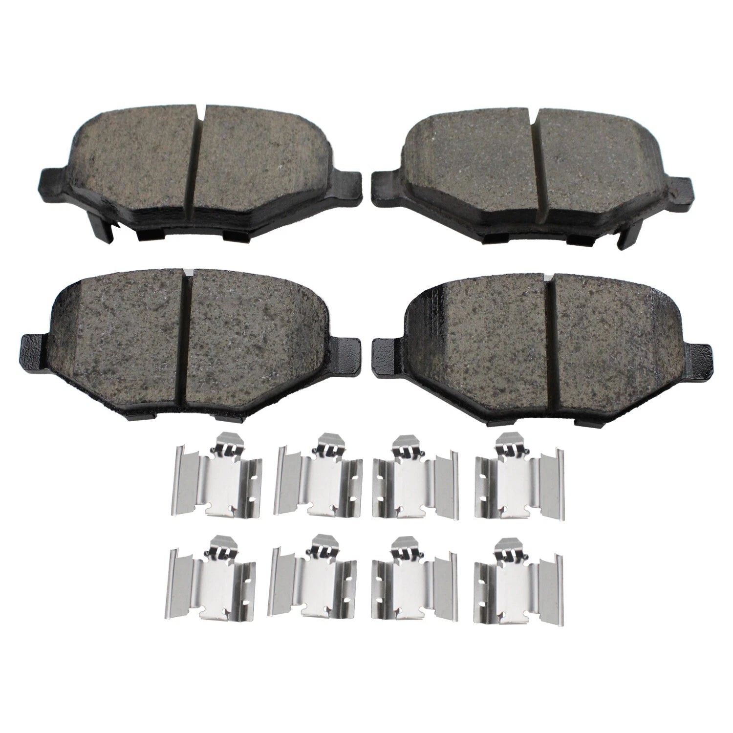 Akebono ProACT Rear Ceramic Disc Brake Pads for Chrysler Dodge Ford Lincoln VW