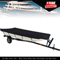 Jon Boat Cover for 14ft Jon Boat (Waterproof, Heavy Duty, Trailerable)