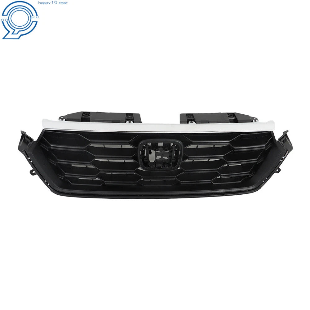 Matt Black Honeycomb Front Upper Grille for Honda CR-V (2023–2024)