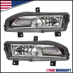 Front Fog Lights for Nissan Frontier (2022–2024) - Clear Glassy
