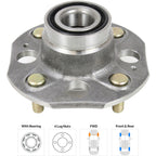 Set of 4 Wheel Hubs for Coupe Sedan (Front & Rear)