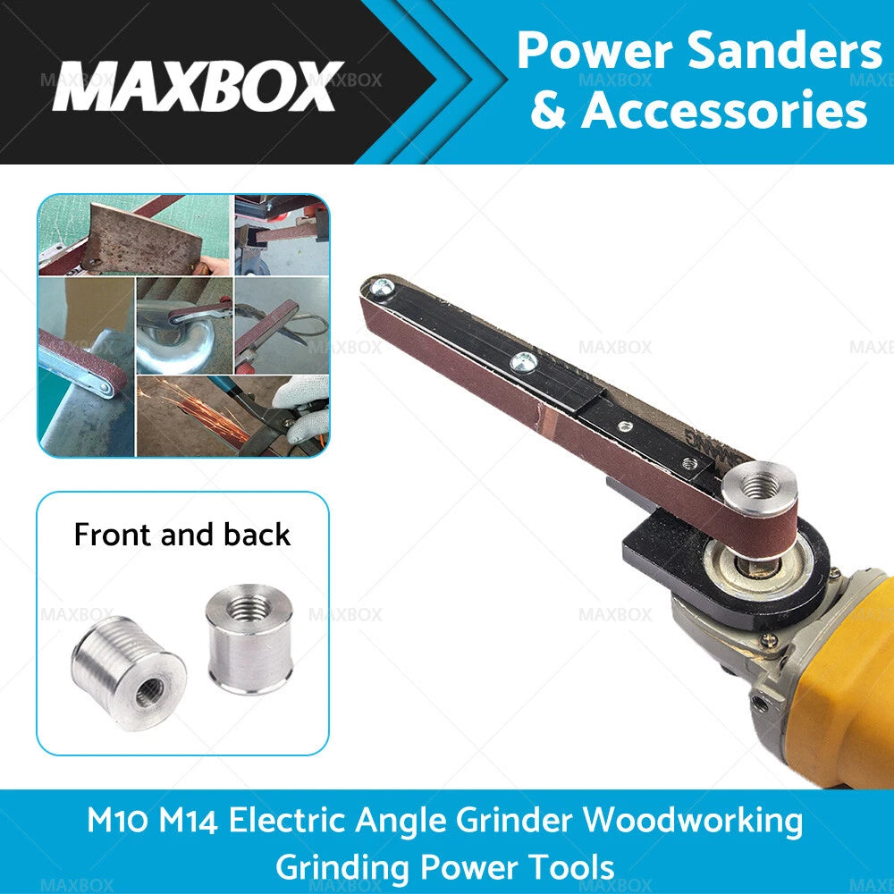 Sander Machine Sanding Belt Adapter Head for M10 M14 (100-125)