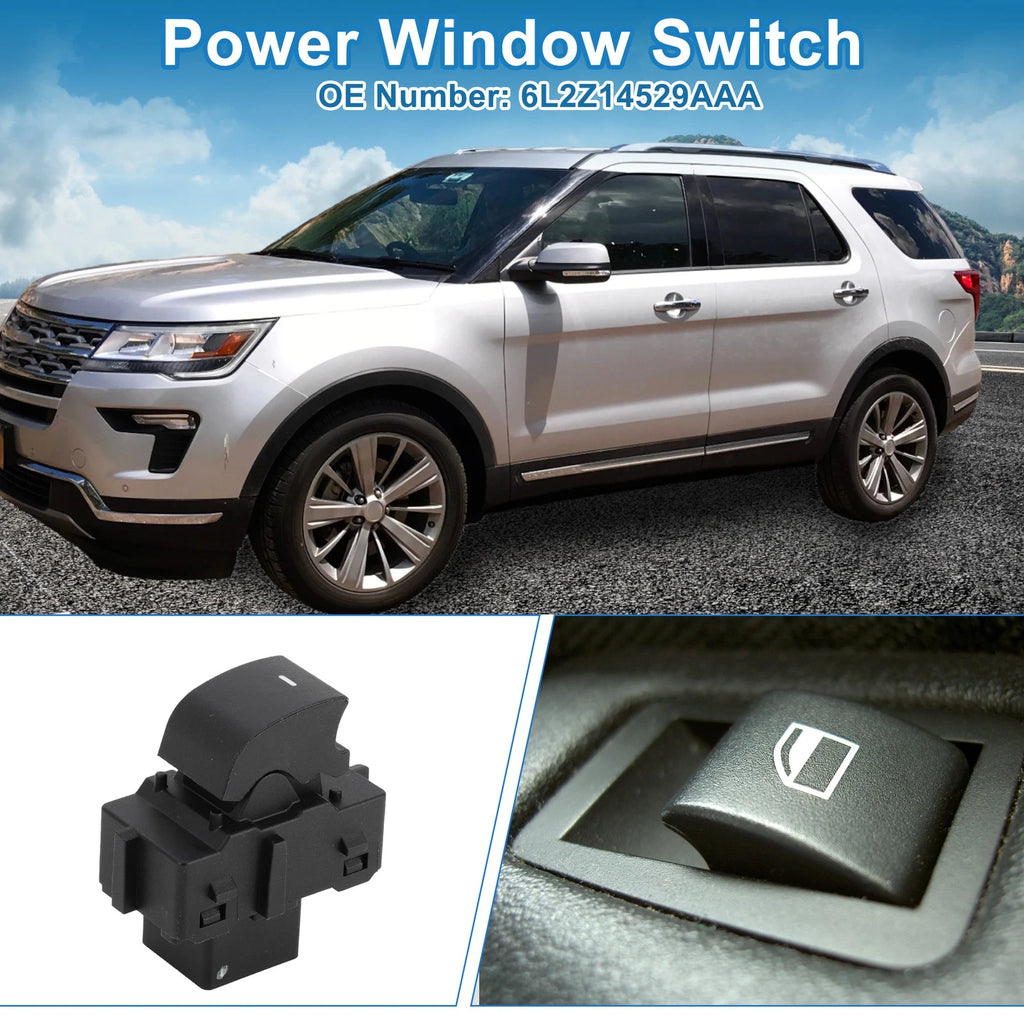 Front Side Power Window Switch for Ford Edge Expedition Explorer (2007–2014) No. 6L2Z14529AAA