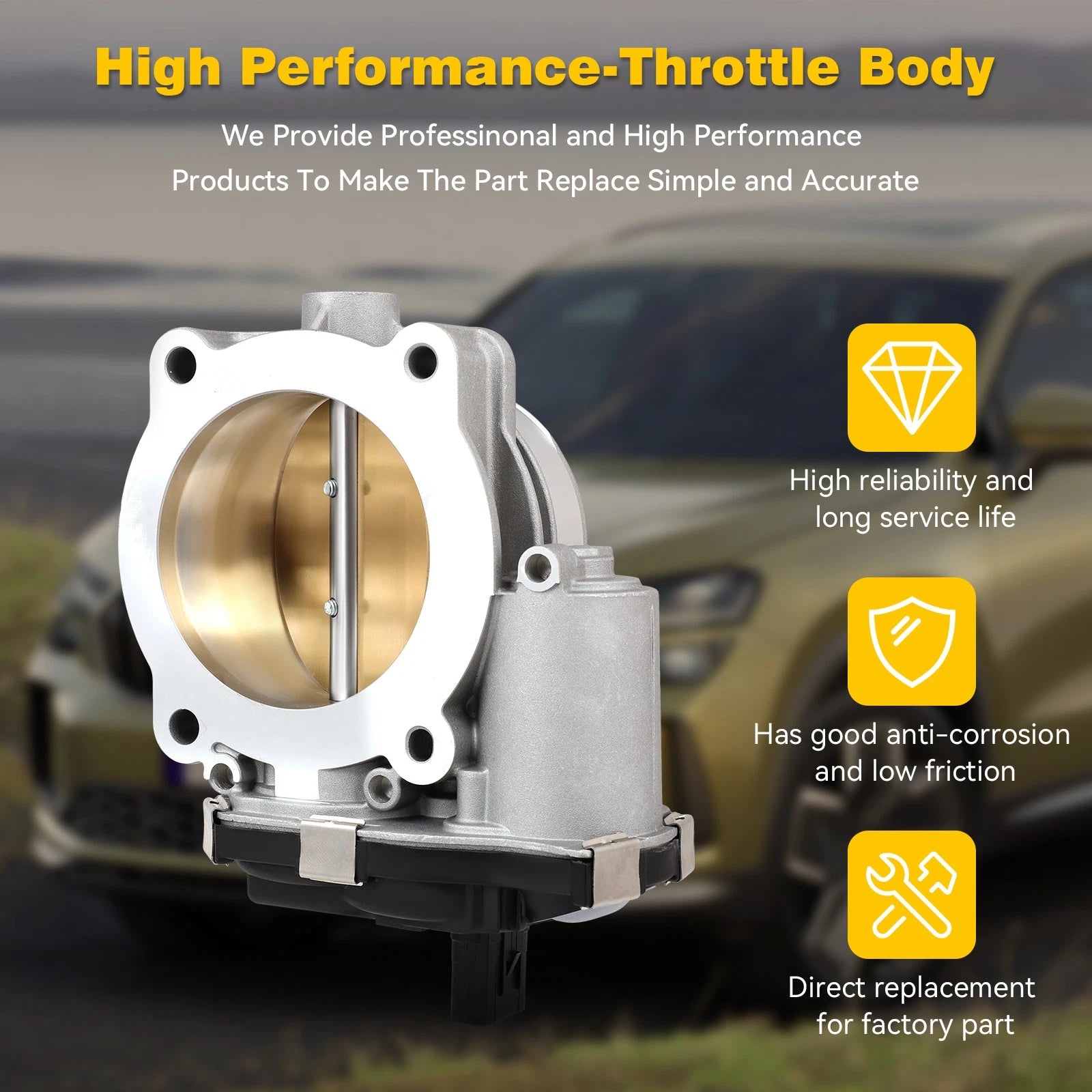 High Performance Throttle Body for Chevrolet Express 2500 3500 (2018–2020)