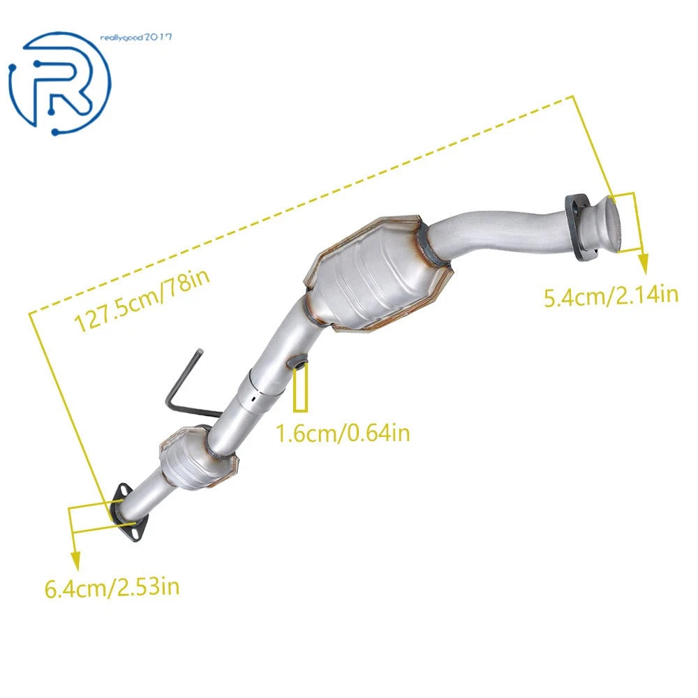 Front Catalytic Converter for Ford Ranger 2.3L (2007–2011)