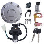 Set of 2 Ignition Switch and Fuel Gas Cap Key for Honda CBR600F4/F4i (2001–2006)