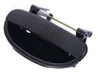Rear Right Textured Black Outer Door Handle for Daewoo Nubira (1997–2006)