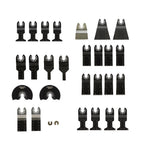 Set of 29 Oscillating Saw Blades for Universal Tools