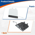 Tow Hook Cover for Mercedes-Benz GLA X156 (2014–2020) No.A1568850722 White