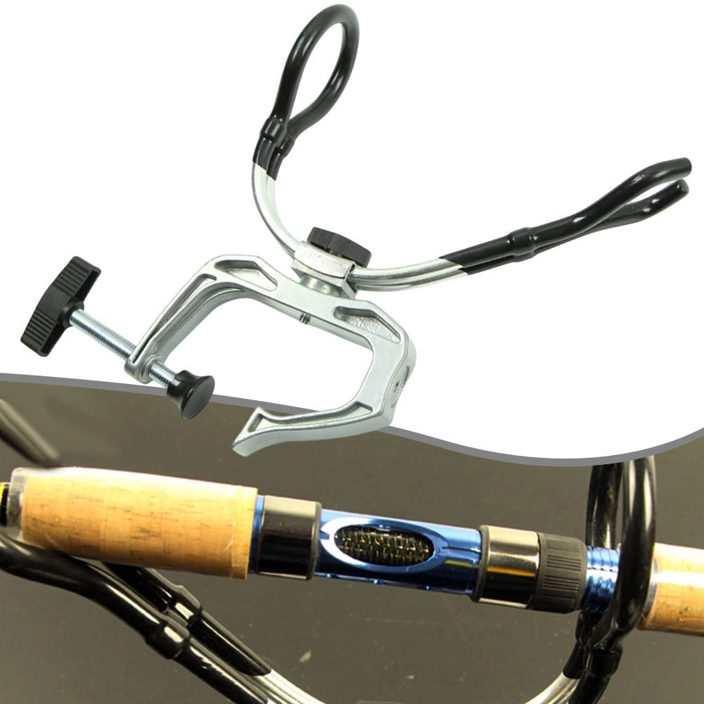 Rotatable Aluminum Alloy Fishing Rod Rest for Marine Applications