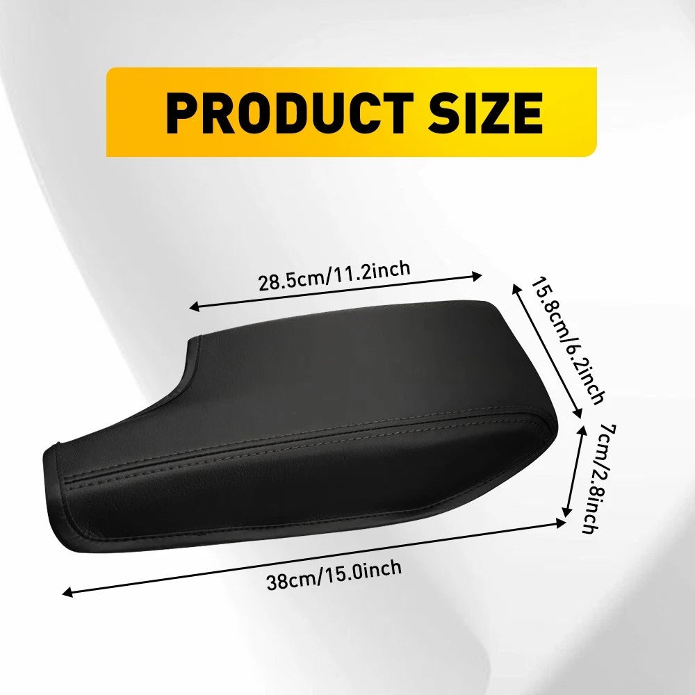 Leather Center Armrest Cover for Subaru Crosstrek Impreza (2017–2023)