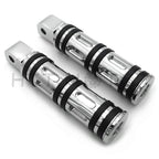 Chrome Edge Cut Footpeg for Honda VT1300 (2010–2016), Shadow 1100 (1995–1999), Magna 750 (1996–2004)
