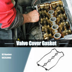 Engine Valve Cover Gaskets for Chevrolet Aveo 1.6L (2004–2008) No.96353002 Black
