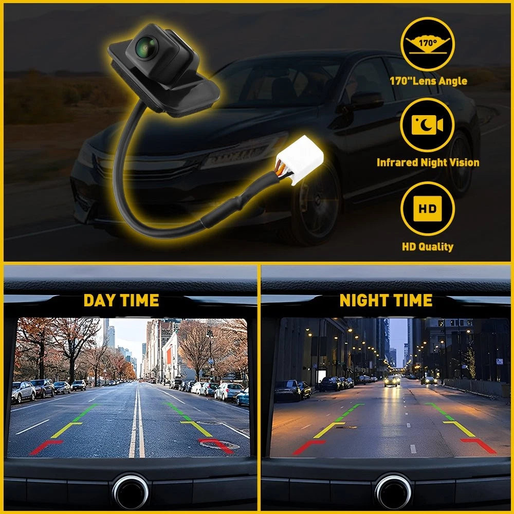 Rear View Backup Parking Camera for Honda Accord (2014–2017) 39530-T2A-A31