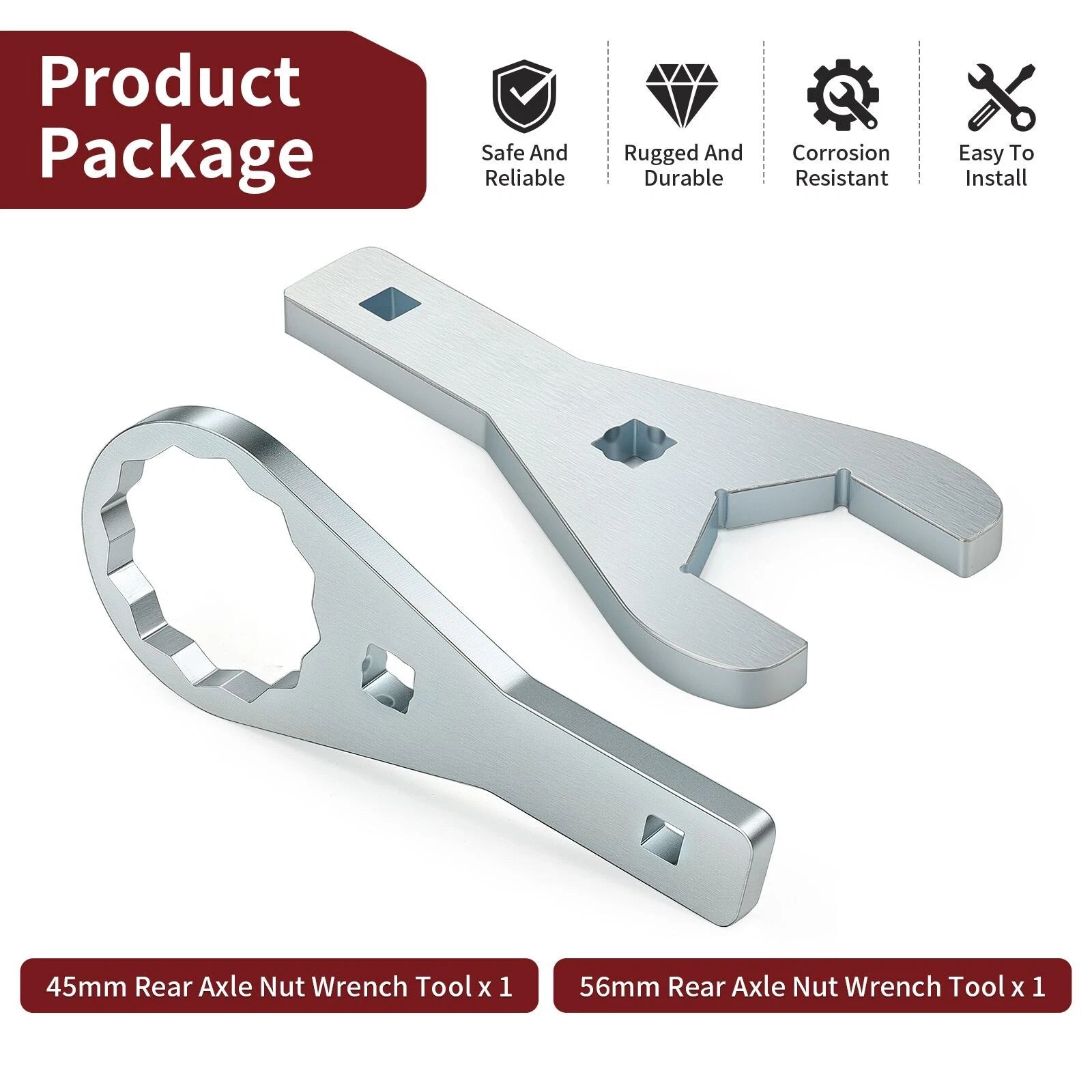 Rear Axle Nut Wrench Tool for Honda TRX450R TRX 450R (2004–2009)