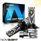 2X NOVSIGHT 9006 LED Headlight Bulb for 6500K 16000LM