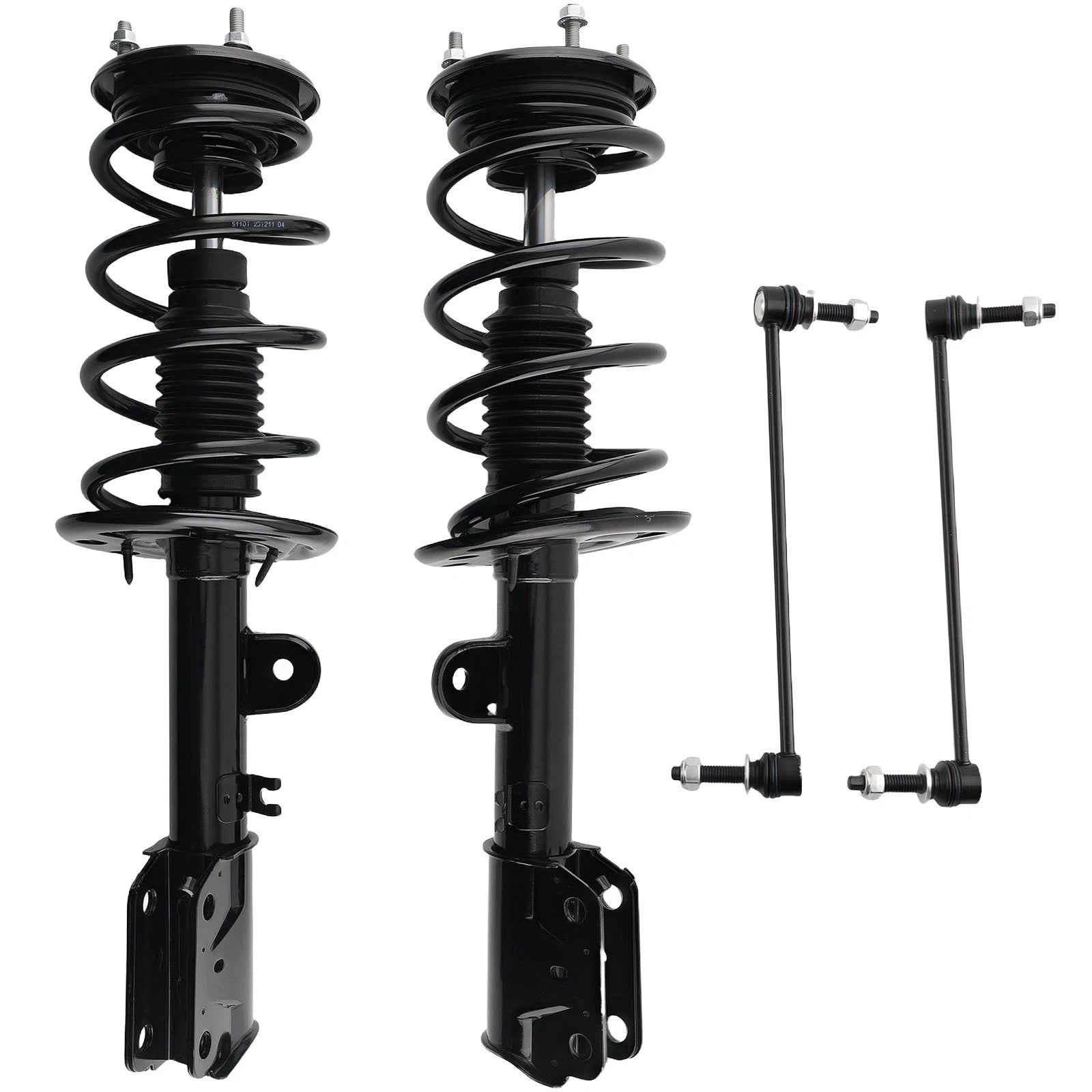 Front Complete Struts Set of 2 for Ford Explorer (2013–2018) AWD