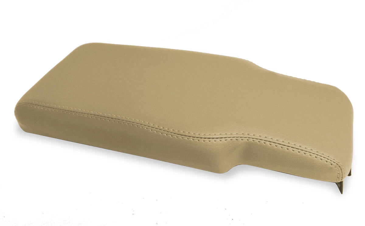 Console Lid Cover for Lincoln Town Car (2003–2011) Beige PVC Leather