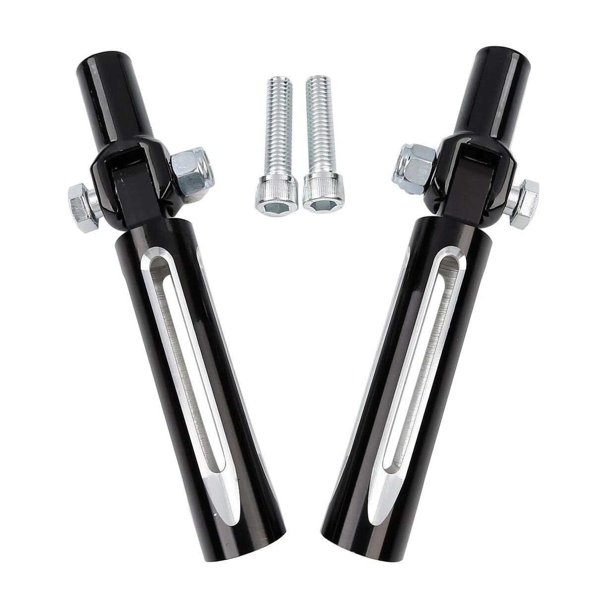 Passenger Footpegs for Harley Softail Fat Boy FLSTF (2000–2006)